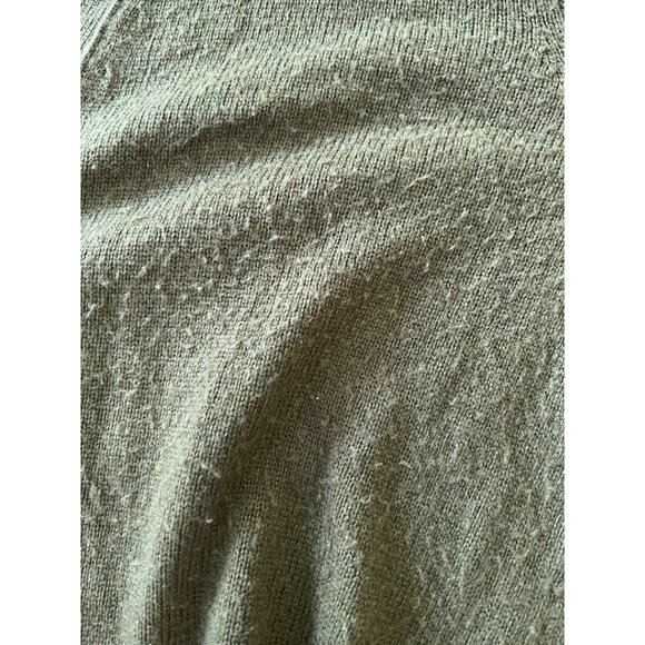 J.Crew Cardigan Green Wool Blend Button Down Oversized Pockets Women's Medium - Picture 6 of 10